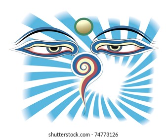 buddha eyes