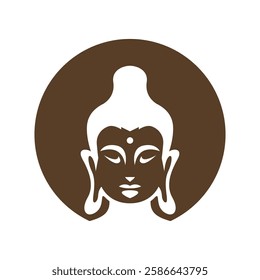 Buddha icon image design illustration