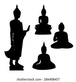 Buddha Icon - Vector