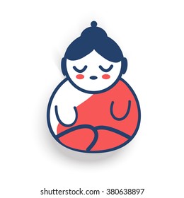 Buddha Logo Vector