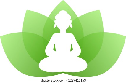 Buddha lotus leave