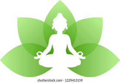 Buddha lotus leave