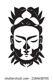 Máscara de Buda - Tinta para imprimir