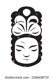 Máscara de Buda - Tinta para imprimir
