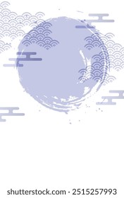 Buddha Trauer Japanisches Muster Hintergrund