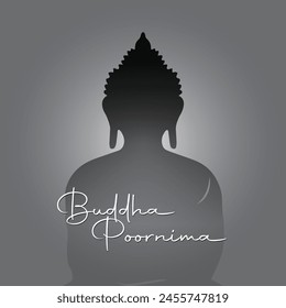 Buddha Purnima creative template, Vesak Day, Buddhism, Buddha Jayanti Social Media Post. illustration for Buddha Purnima or Vesak Day with nice and creative design, banner, poster etc.