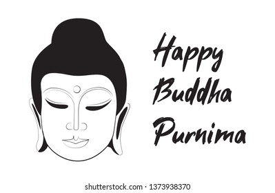 buddha Purnima  triumph buddhism, black and white drawing sketch black white