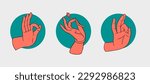 Buddha Purnima typography and elegant Buddha hand mudra vector illustration for social media templates, banner ads, and invitation cards.