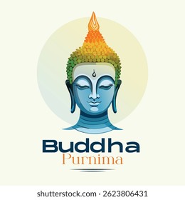 Buddha Purnima Vector Art Ilustration Post