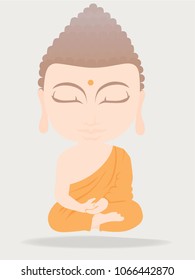 Buddha sitting meditation
