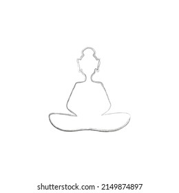 Buddha-Symbol-Vektorsymbol