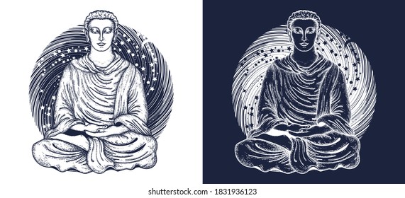 Buddha Tattoo Sketch High Res Stock Images Shutterstock