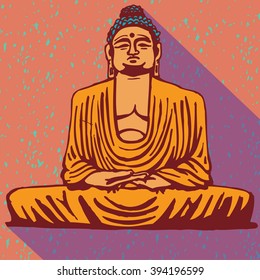 Buddha.Hand Drawn