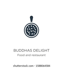 Buddhas delight icon vector. Trendy flat buddhas delight icon from food and restaurant collection isolated on white background. Vector illustration can be used for web and mobile graphic design, logo,