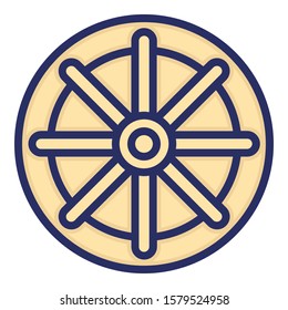 
Buddhism Isolated Vector icon which can easily modify or edit
