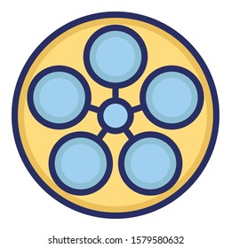 
Buddhism Isolated Vector icon which can easily modify or edit
