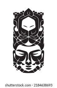 Buddhism Symbol - Ink for Printing