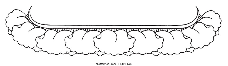 Buddhist lotus throne line drawing