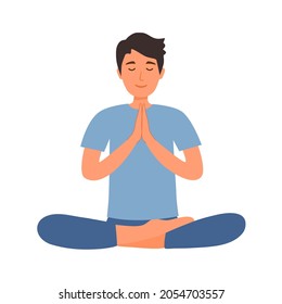 6,327 Namaste man Images, Stock Photos & Vectors | Shutterstock