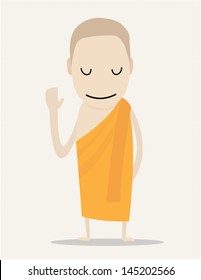Buddhist Monk Cartoon Collection