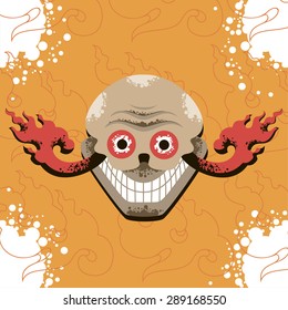 buddhist skull