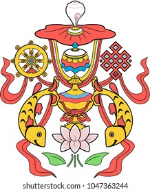 A Buddhist symbol