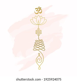 Buddhist symbol for life path