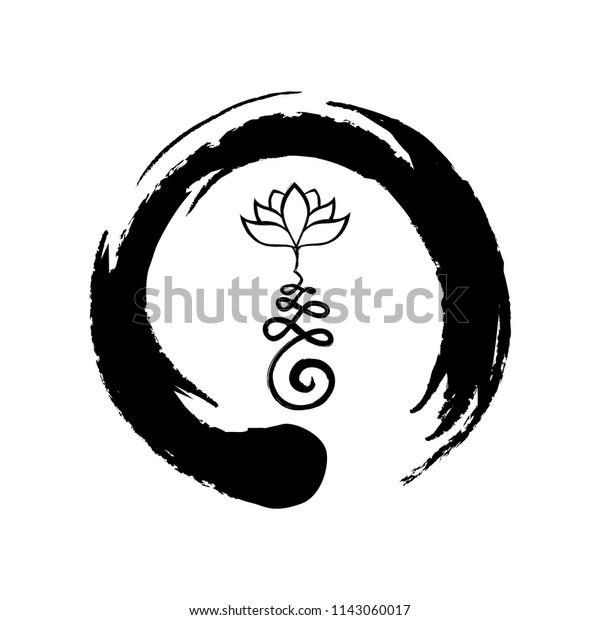 Download Buddhist Symbol Life Path Lotus Flower Stock Vector ...