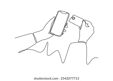 Budget concept. Single line draw design vector graphic illustration.