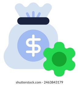 Budget Control icon for web, app, infographic, etc