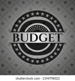 Budget dark badge