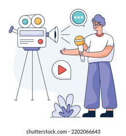 Ilustración plana de estimación presupuestaria, diseño personalizable 