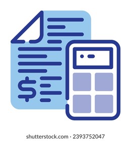Budget flat icon. Perfect for graphic design, mobile, UI, and web masterpieces