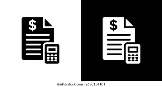 Concepto de icono de presupuesto, Ilustración vectorial