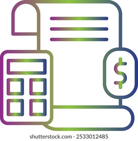 Budget icon design for personal commercial use