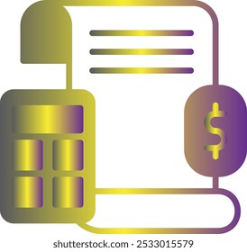 Budget icon design for personal commercial use