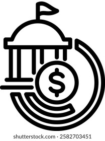 Budget Icon Element For Design