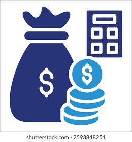 Budget Icon Element For Design