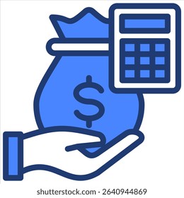 Budget Icon Element for Design
