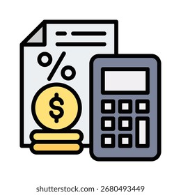 Budget Icon Element For Design