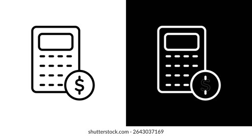 Budget icon Flat style logo vector. perfect for UI designs