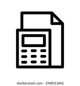 budget icon or logo isolated sign symbol vector illustration - high quality black style vector icons
