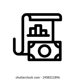 budget icon or logo isolated sign symbol vector illustration - high quality black style vector icons
