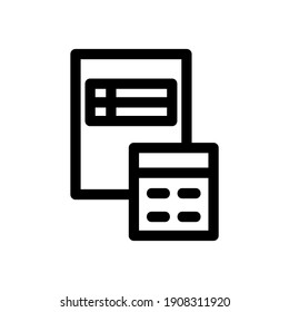 budget icon or logo isolated sign symbol vector illustration - high quality black style vector icons
