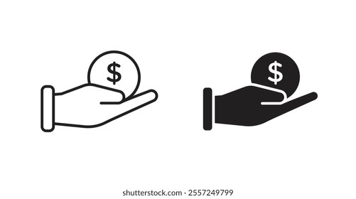 Budget Icon set. vector illustration set