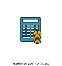 Budget icon. Simple element from project management icons collection. Creative Budget icon ui, ux, apps, software and infographics.