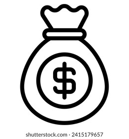 Marketing comercial de ilustraciones de vectores de objetos de presupuesto