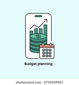 Budget Planning Concept Vector Icon