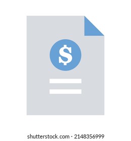 Budget report Vector icon which is suitable for commercial work and easily modify or edit it

