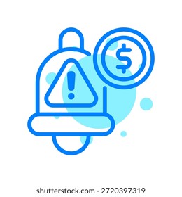 Budget-Rescue-Symbol in Form, Vektorgrafik